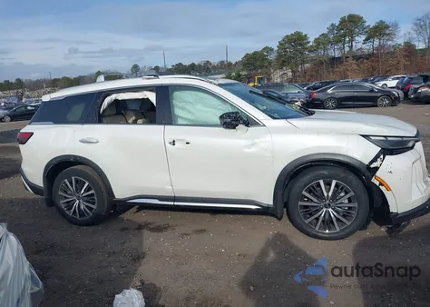 2025 Infiniti Qx60 Sensory Awd from USA, damaged, VIN 5N1AL1GS2SC333788